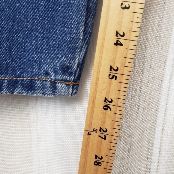 Gloria Vanderbilt x Christian Siriano Miles Straight Jeans Blue Size 32/14 - Picture 6 of 12